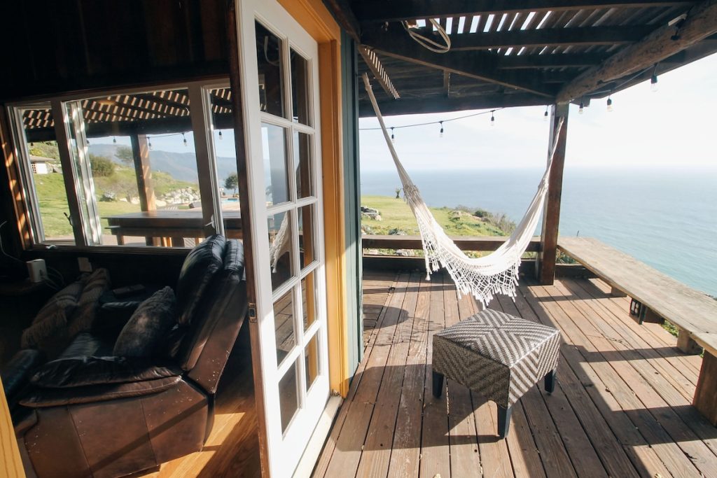 private ranch cabin in big sur