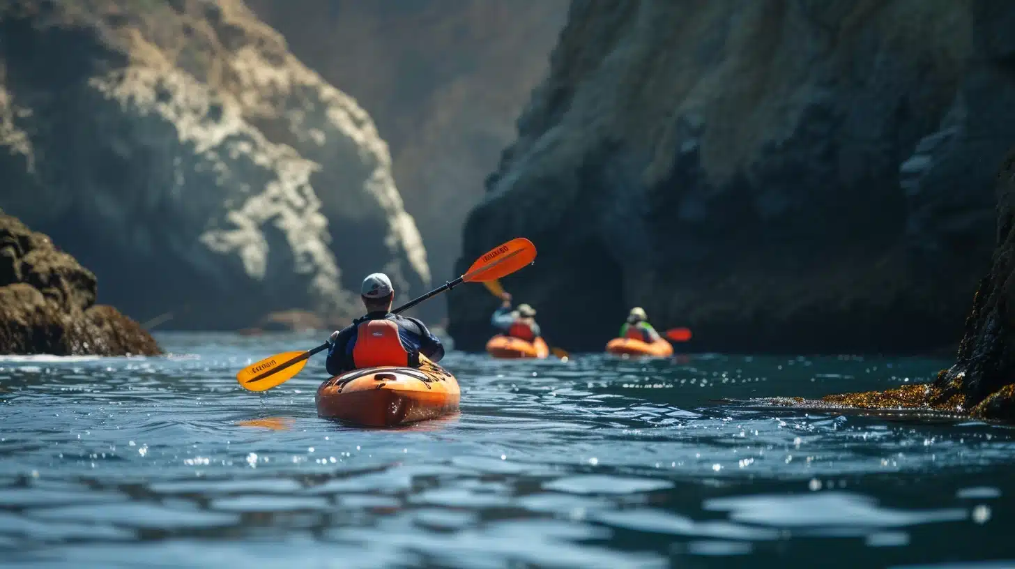 kayaking in big sur