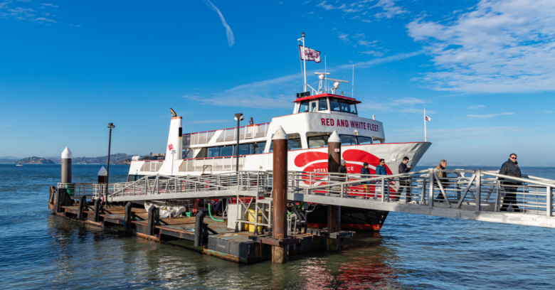 San Francisco boat tours - red and white fleet