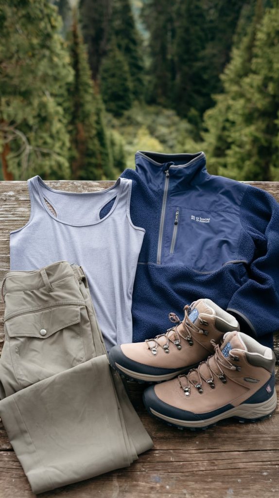 Big Sur Outfit - Hiking-Ready Layers