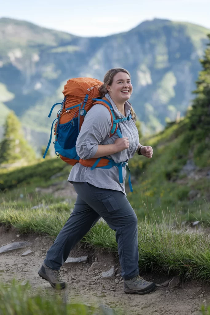 Plus-Size Hiking Outfit Inspiration