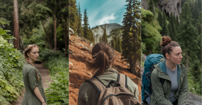 best hiking hairstyles