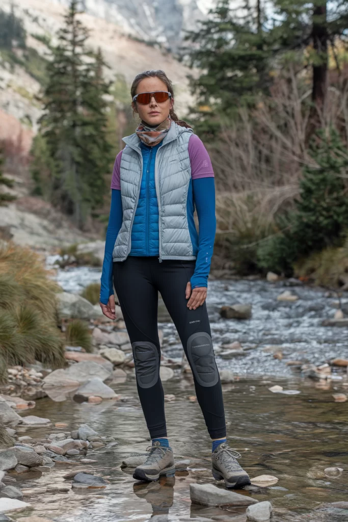 cozy, cute and and Functional fall hiking outft