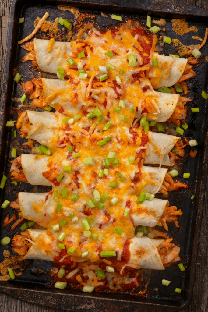 Chicken Enchiladas - easy make ahead camping meals