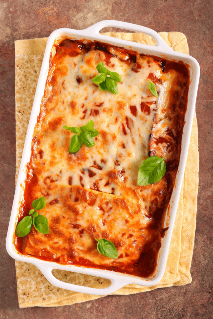 Lasagna - easy make ahead camping meals