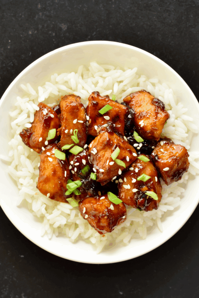 Teriyaki Chicken & Rice - easy make ahead camping meals