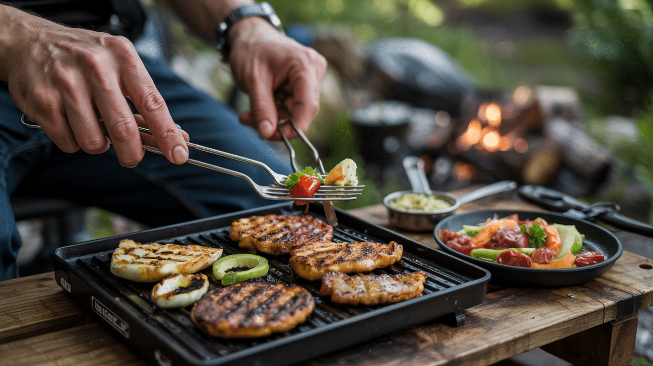 blackstone camping meals