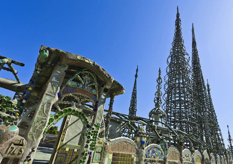 This 100-Foot LA Masterpiece Was Built by One Man Over 33 Years Using Zero Blueprints