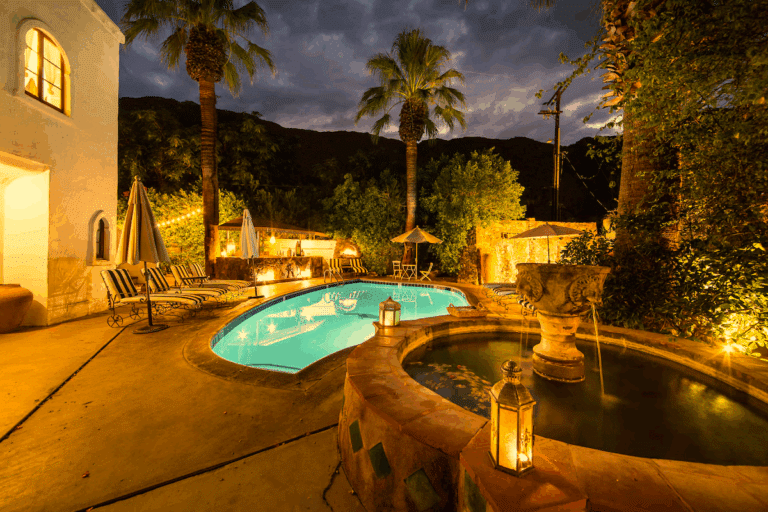 The Desert Inn with Two Ancient Swimming Pools: Palm Springs’ Best-Kept Moroccan Secret