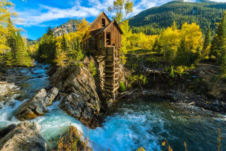This 1892 Colorado Mill Clings to a Cliff—And It’s Absolutely Stunning