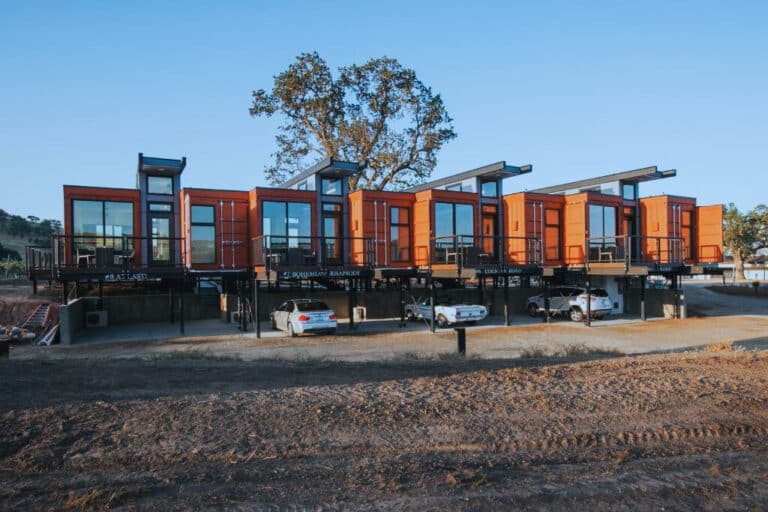 This Wine Country Hotel is Made From OLD SHIPPING CONTAINERS (And It’s Gorgeous!) 📦