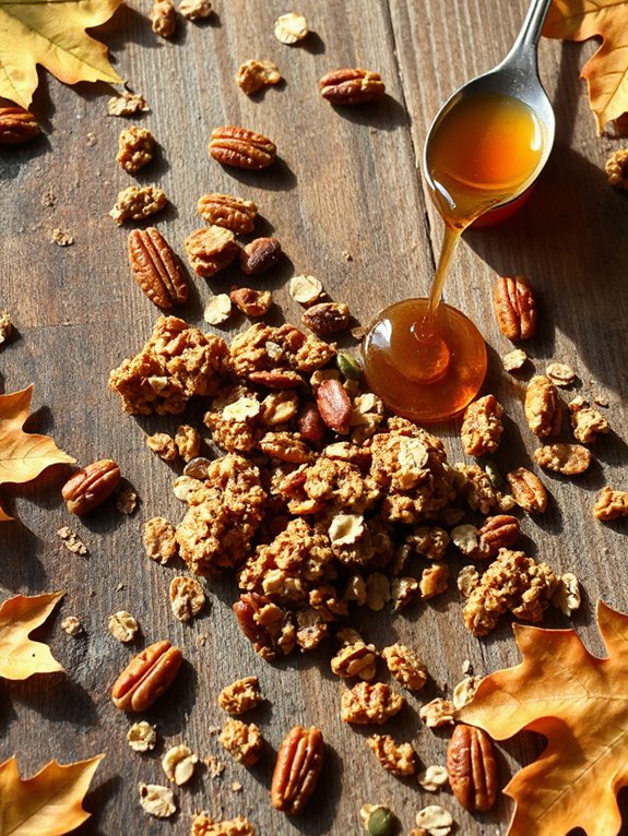 brown butter honeycomb granola