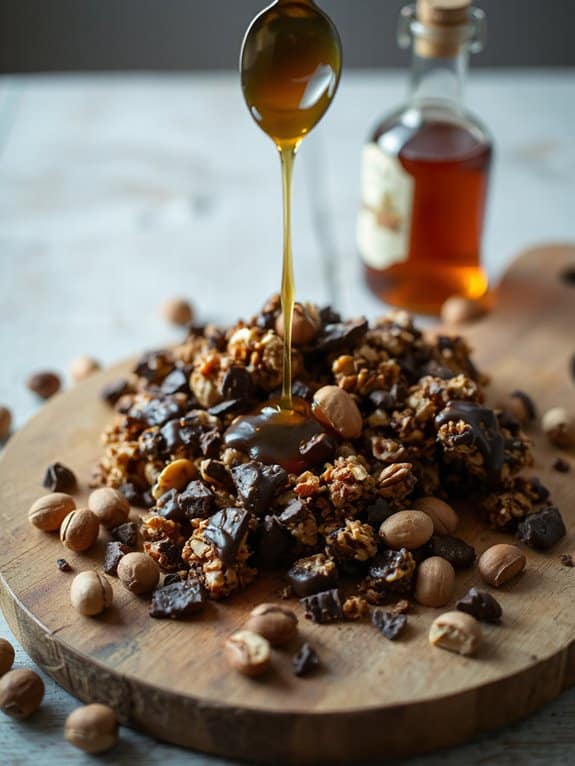 nutty chocolatey breakfast delight