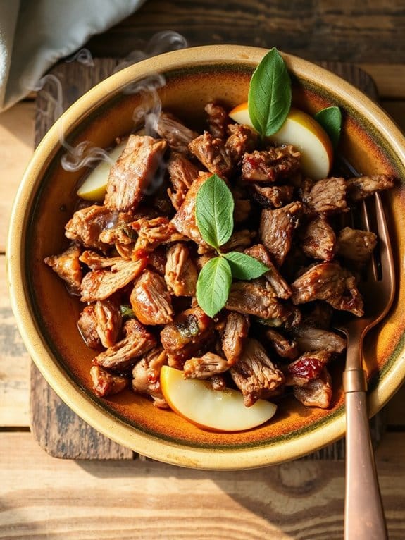 apple cider pork delight