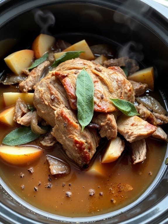 autumn flavors in pot