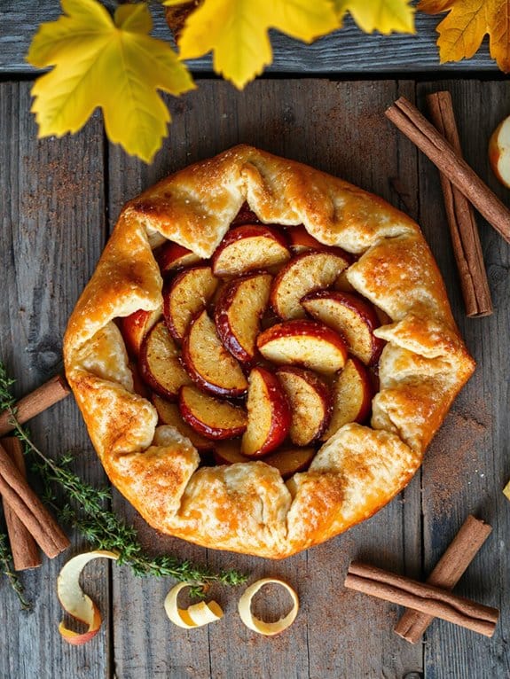 autumn inspired apple galette recipe