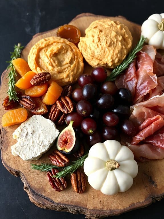 autumn inspired pumpkin spice spread