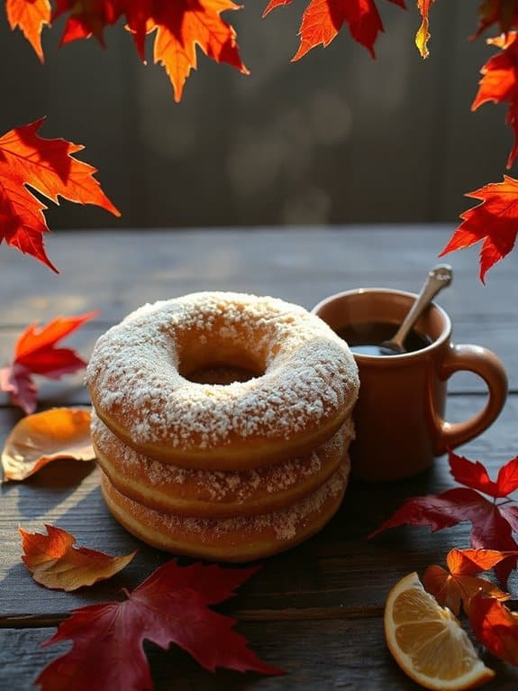 autumn inspired sweet treats