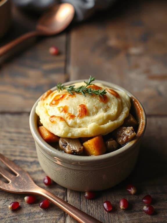 autumn inspired vegetable comfort dish