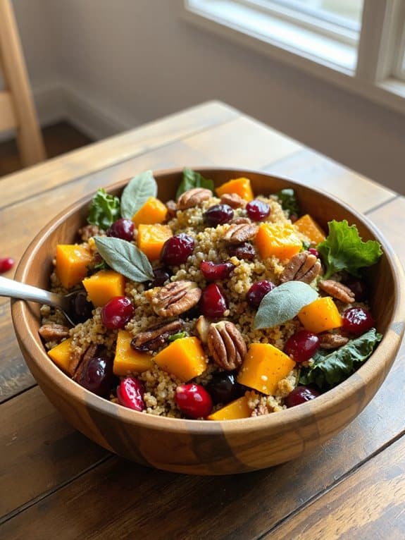 autumn quinoa salad delight