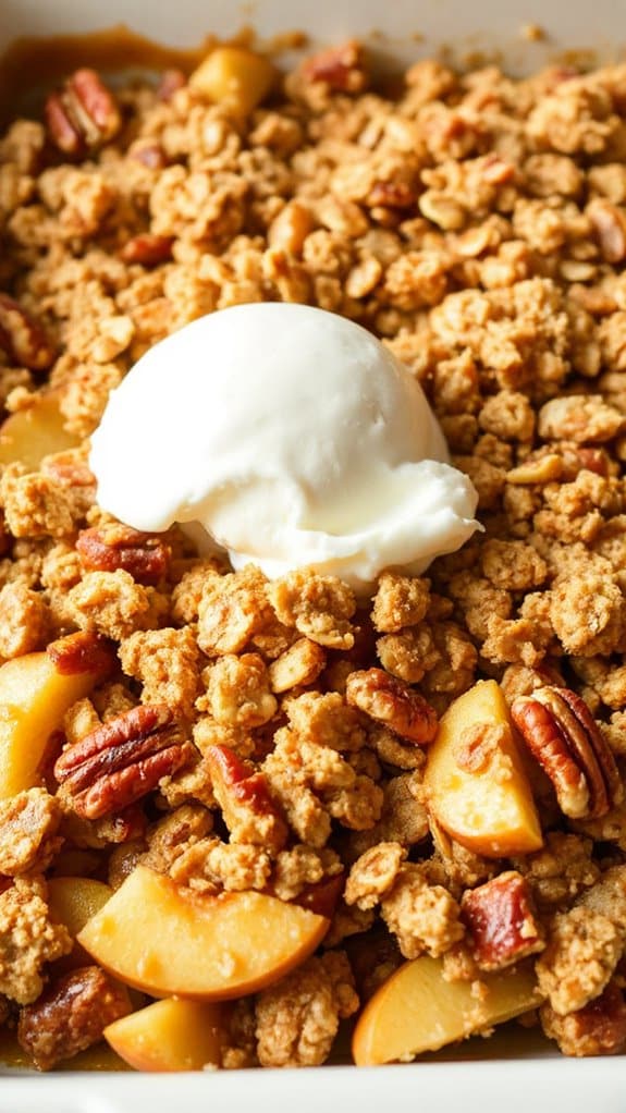 baking apple crisp perfection