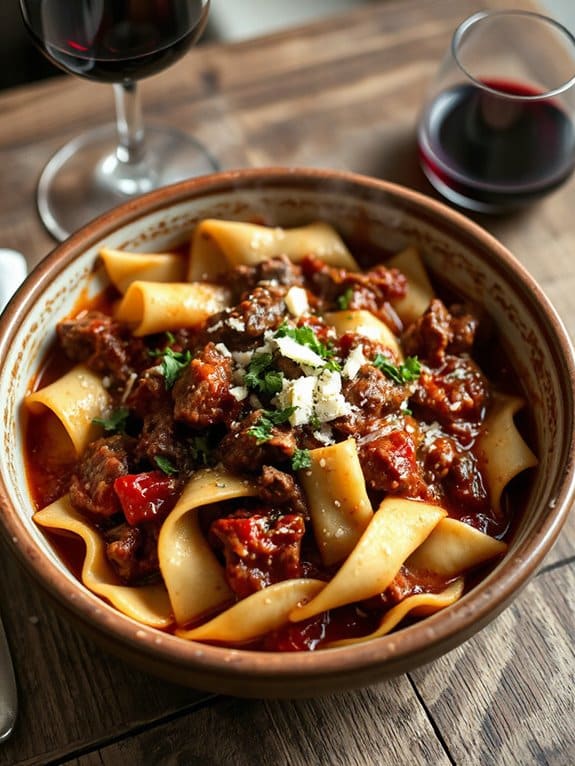 beef ragu pappardelle perfection
