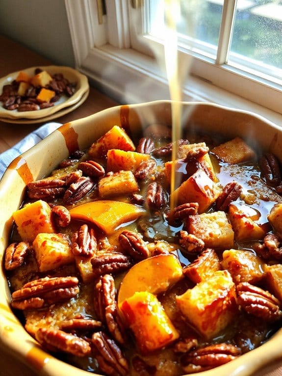 butternut squash bread pudding