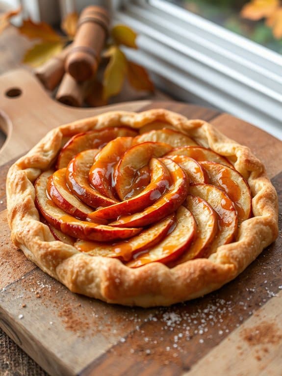 caramel apple tart indulgence