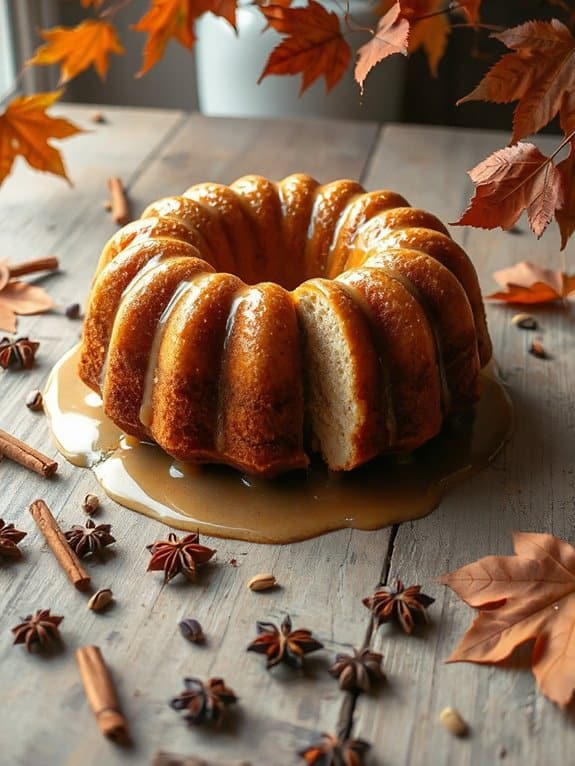 chai spiced bundt cake