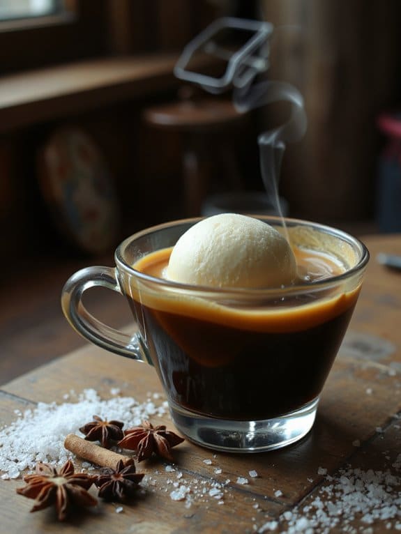 chai spiced espresso gelato delight