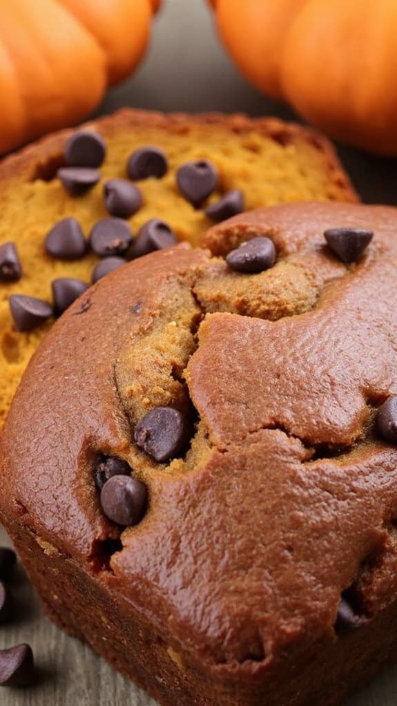 chocolate chip pumpkin bread