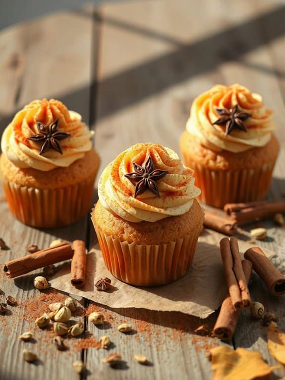 cinnamon chai cupcake recipe