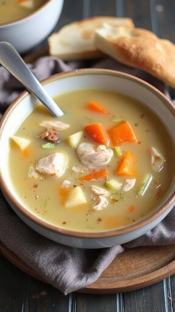 comforting chicken soup ingredients