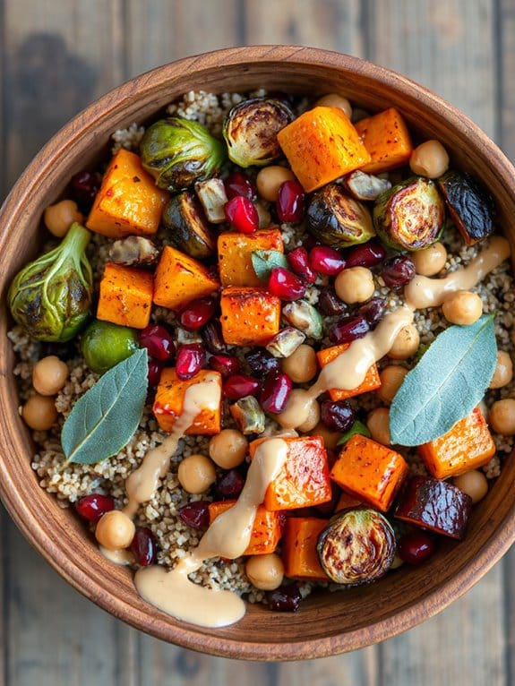 comforting grain bowl recipe