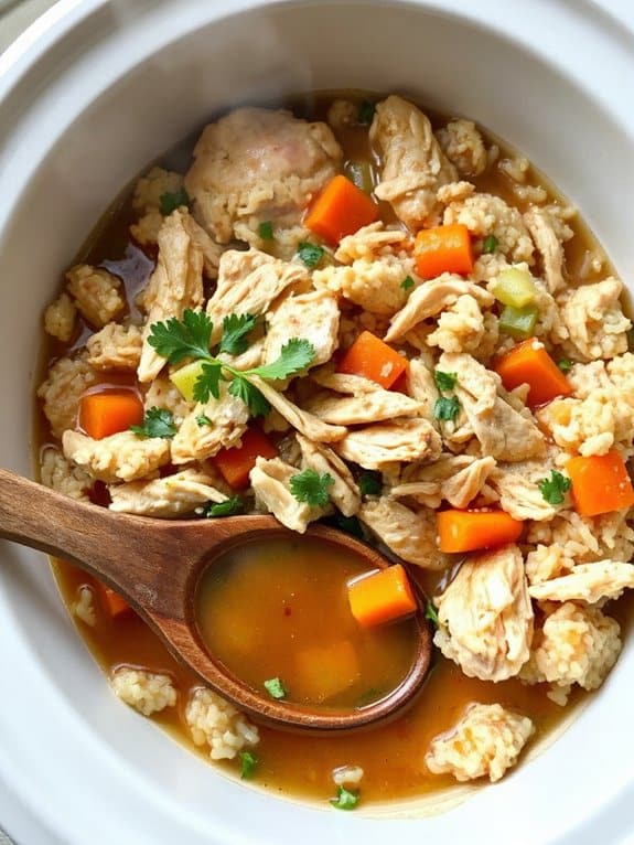 comforting slow cooked chicken dish