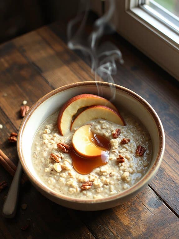 cozy autumn oatmeal delight