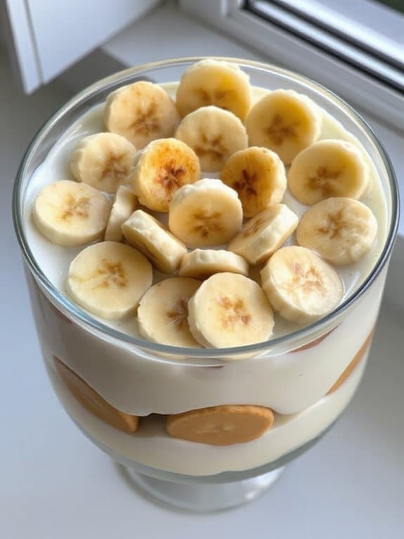 cozy banana pudding delight