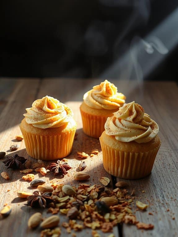 cozy chai inspired cupcake delight