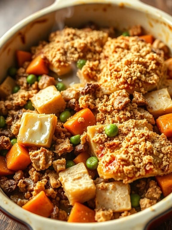 cozy chicken stuffing casserole