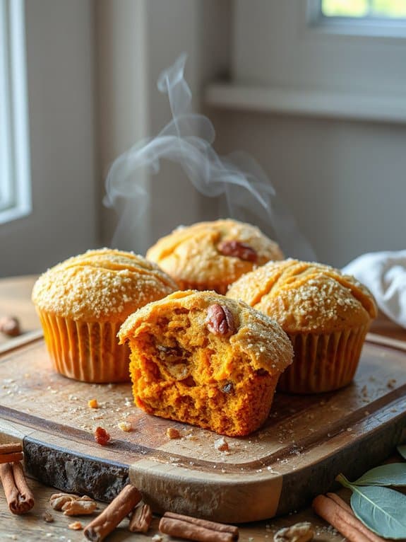 cozy fall muffin delight