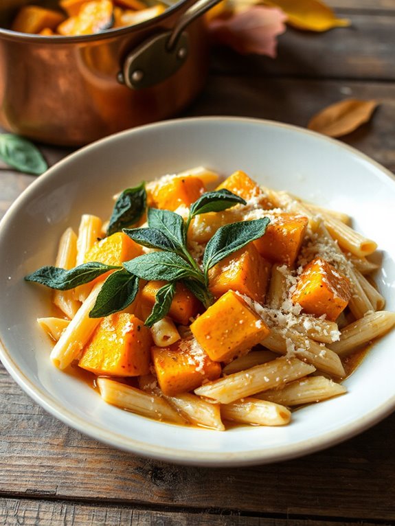 cozy fall pasta delight