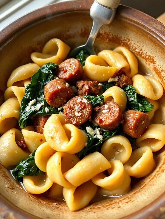 cozy flavorful pasta dish