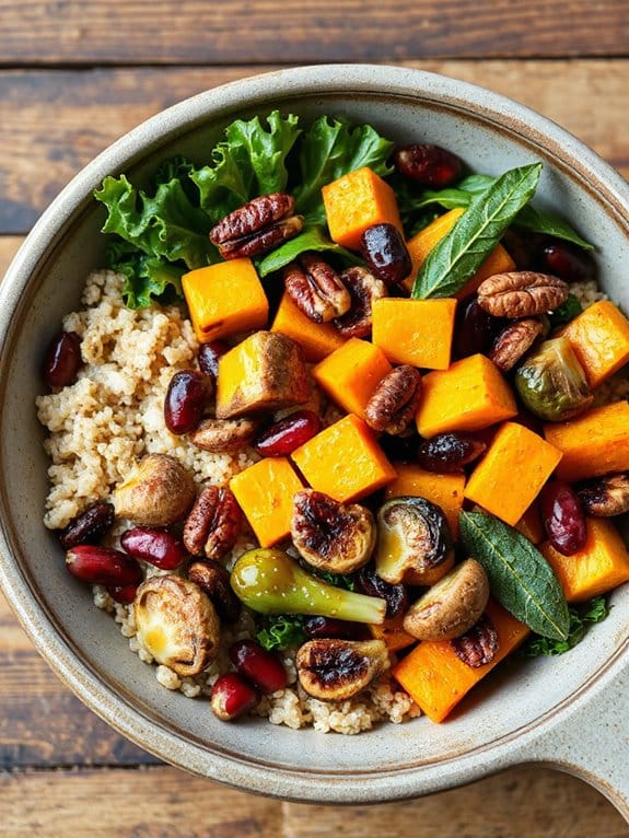 cozy grain bowls recipe