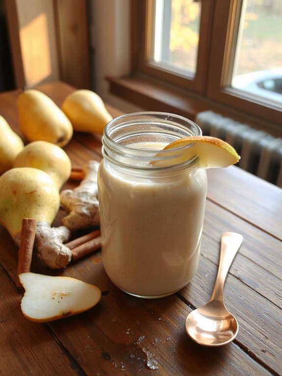 cozy smoothie with zing