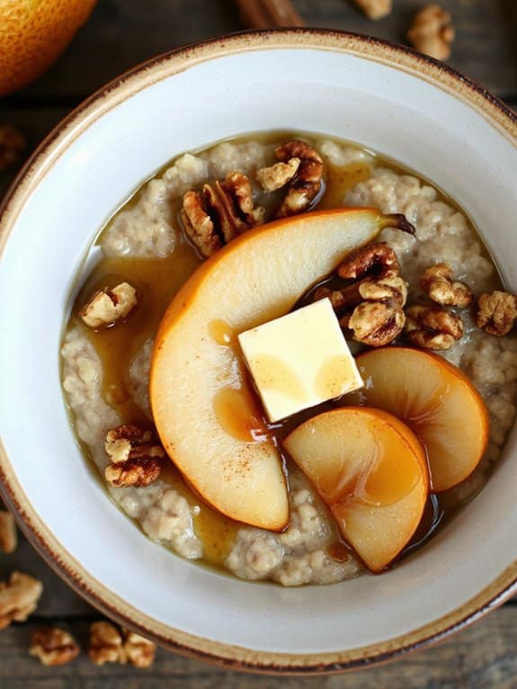 cozy spiced oatmeal delight