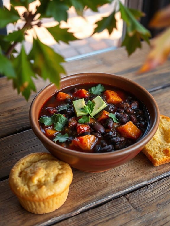 cozy vegetarian chili recipe