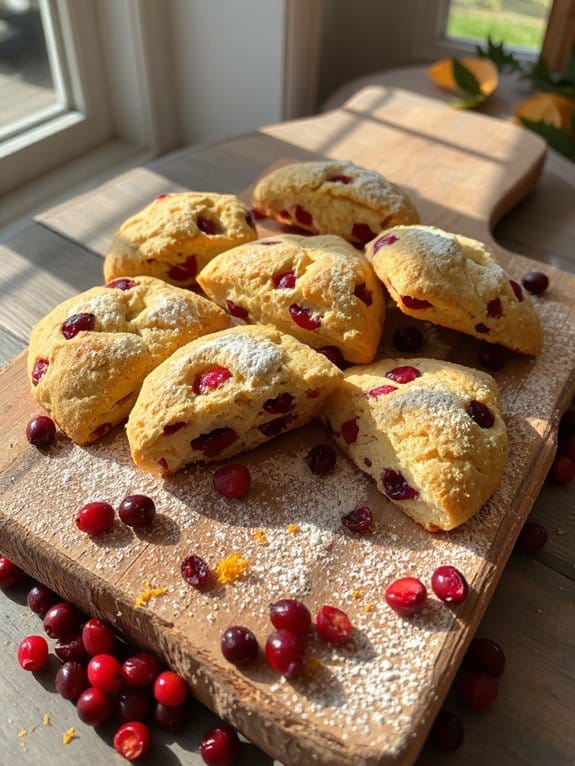 cranberry orange scone recipe
