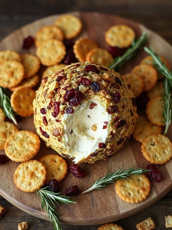 cranberry pecan cheese ball