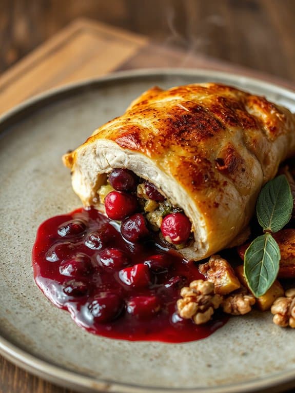cranberry walnut chicken delight