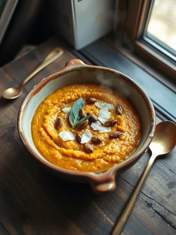 creamy pumpkin risotto delight